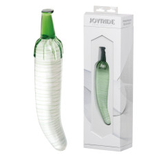 Стеклянный фаллоимитатор StRubber JOYRIDE Premium GlassiX 06