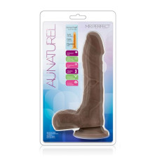 Фалоімітатор Blush З Подвійною Щільністю Au Naturel 8.5 Mister Perfect Коричневий