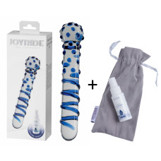 Стеклянный фаллоимитатор StRubber JOYRIDE Premium GlassiX Set 07