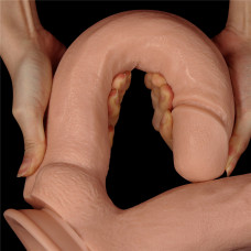 Фалоімітатор LoveToy King-Sized Realistic Mega Double Dildo 12"