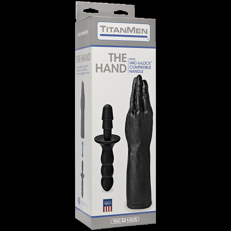 Рука для фістингу Doc Johnson Titanmen Hand with Vac-U-Lock Compatible Handle Рука для фістингу Doc Johnson Titanmen Hand with Vac-U-Lock Compatible Handle