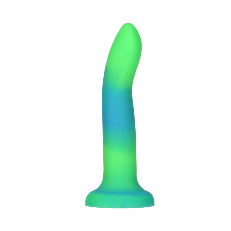 Светящийся в темноте фаллоимитатор ADDICTION Rave 8 Glow in the Dark Dildo Blue Green, 20,3 см Светящийся в темноте фаллоимитатор ADDICTION Rave 8 Glow in the Dark Dildo Blue Green, 20,3 см
