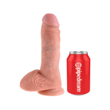 Фаллоимитатор на присоске Pipedream King Cock 8, 20х5 см