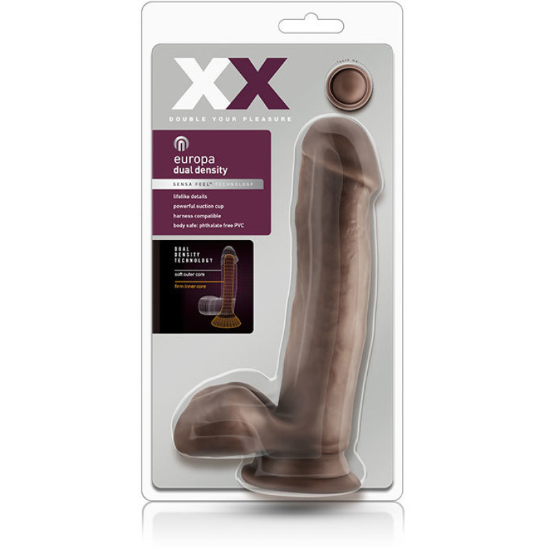 Фаллоимитатор Blush Xx Europa Коричневый Фаллоимитатор Blush Xx Europa Коричневый