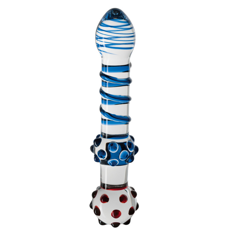 Стеклянный фаллоимитатор StRubber JOYRIDE Premium GlassiX Set 13