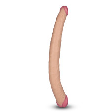 Двойной фаллоимитатор LoveToy Double Dildo Телесный