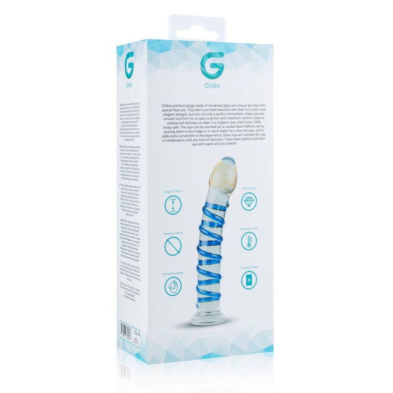 Стеклянный дилдо Gildo Glass Dildo No. 1 Стеклянный дилдо Gildo Glass Dildo No. 1
