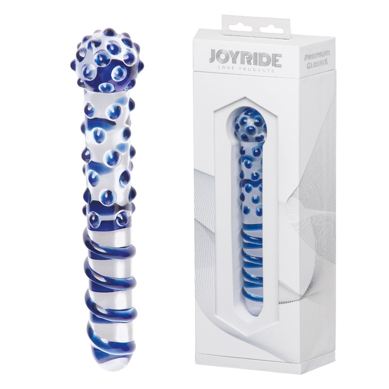 Стеклянный фаллоимитатор StRubber JOYRIDE Premium GlassiX 07 Стеклянный фаллоимитатор StRubber JOYRIDE Premium GlassiX 07