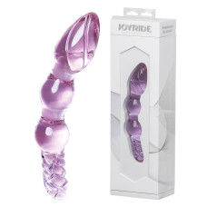 Стеклянный фаллоимитатор StRubber JOYRIDE Premium GlassiX 17