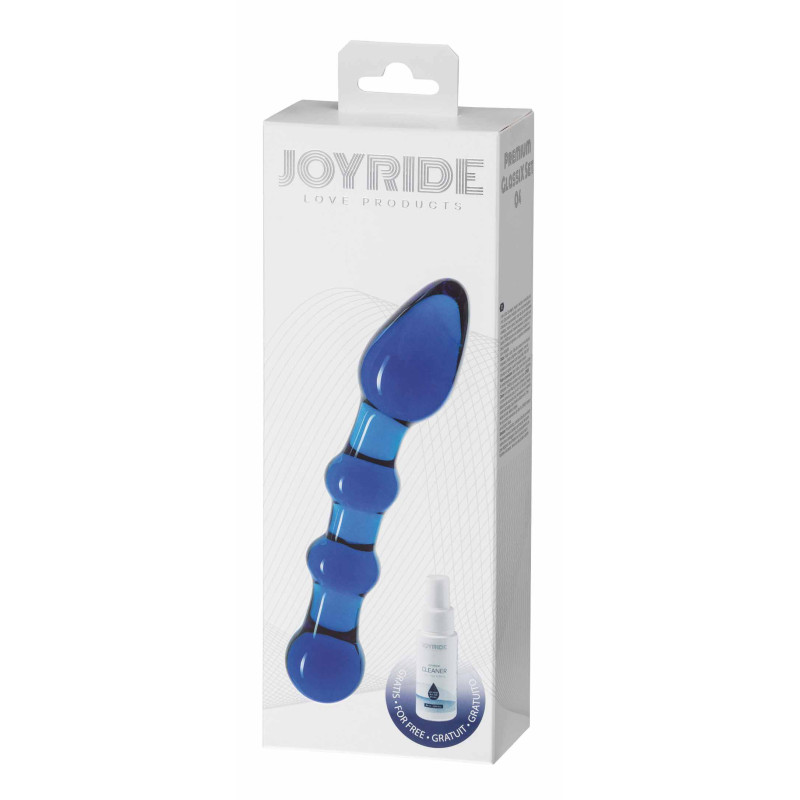 Стеклянный фаллоимитатор StRubber JOYRIDE Premium GlassiX Set 04