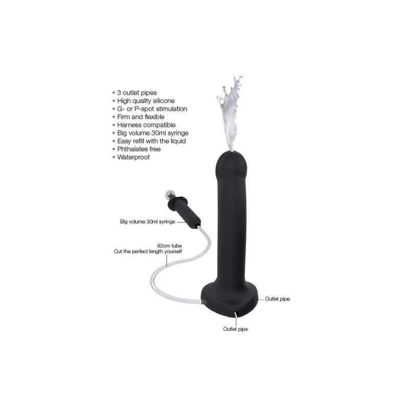 Закінчуючий фалоімітатор Strap-On-Me Dildo Cum Тілесний