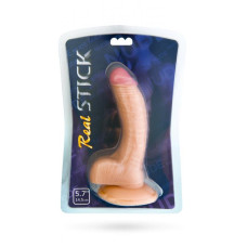 Фаллоимитаор с мошонкой Toyfa RealStick Nude Dildo 582002