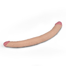 Двойной фаллоимитатор LoveToy Double Dildo Телесный