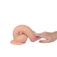 Фаллоимитатор LoveToy The Ultra Soft Dude 8.5 Телесный LV1081