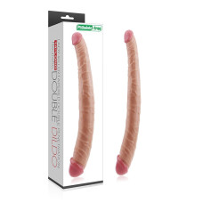 Двойной фаллоимитатор LoveToy Double Dildo Телесный