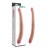Двойной фаллоимитатор LoveToy Double Dildo Телесный