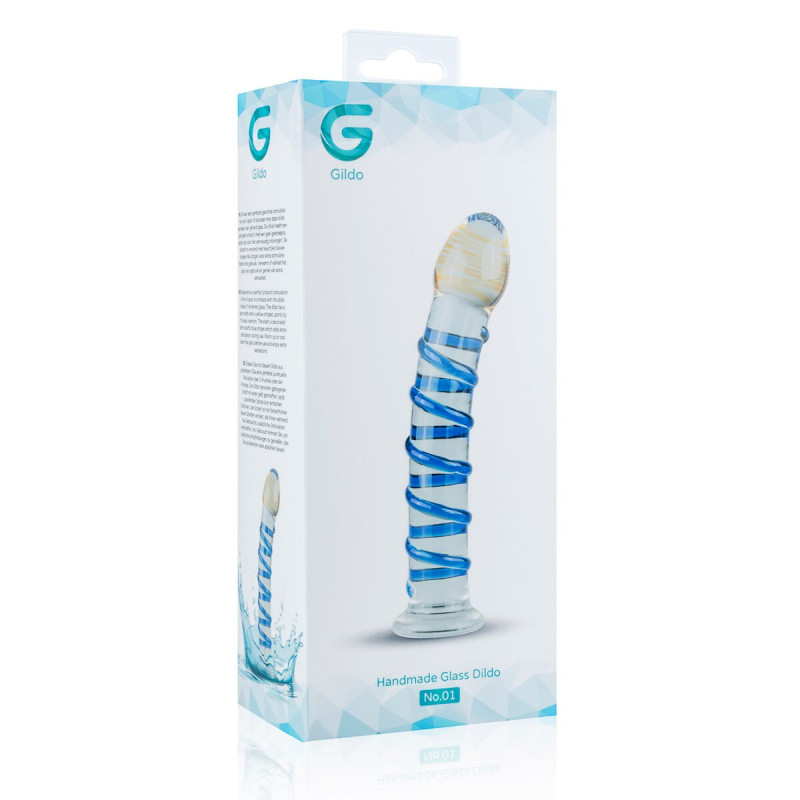 Стеклянный дилдо Gildo Glass Dildo No. 1 Стеклянный дилдо Gildo Glass Dildo No. 1