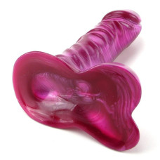 Фаллоимитатор Doc Johnson Radiant Gems 7 Inch Ballsy Cock Розовый