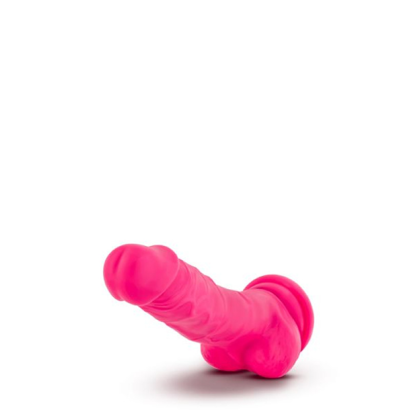 Фалоімітатор Blush З Подвійною Щільністю Neo 7.5Inch Cock W. Balls Рожевий
