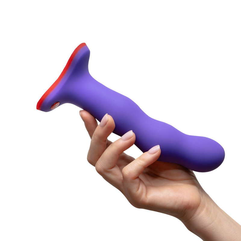 Фаллоимитатор Fun Factory BOUNCER, фиолетовый, шарики внутри, эффект вибрации, диаметр 3,9 см Фаллоимитатор Fun Factory BOUNCER, фиолетовый, шарики внутри, эффект вибрации, диаметр 3,9 см