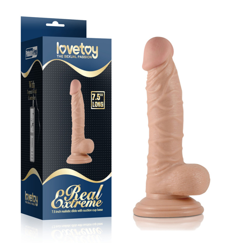 Фалоімітатор LoveToy Real Extreme Dildo 7.5 Фалоімітатор LoveToy Real Extreme Dildo 7.5
