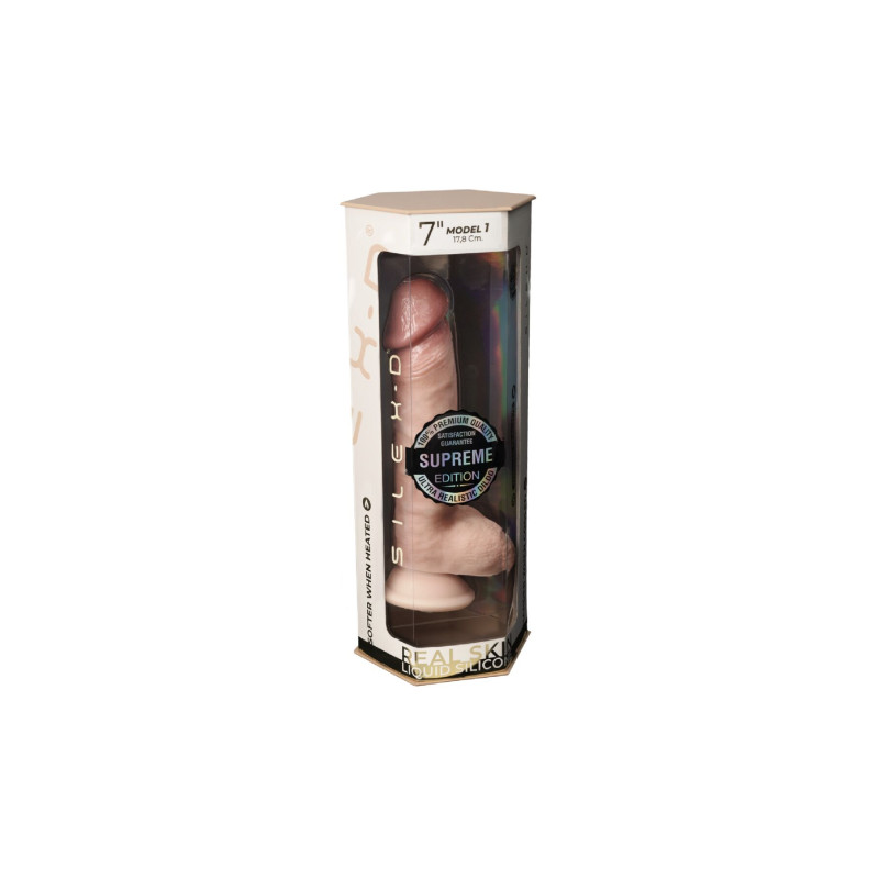 Фаллоимитатор SilexD Johnny Premium Real Skin Flesh (7in MODEL 1) Фаллоимитатор SilexD Johnny Premium Real Skin Flesh (7in MODEL 1)