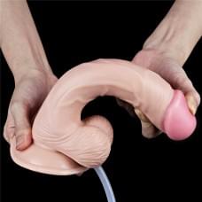Фаллоимитатор с Семяизвержением LoveToy Squirt Extreme Dildo 9 Телесный