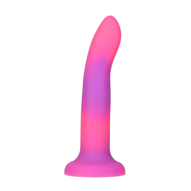 Светящийся в темноте фаллоимитатор ADDICTION Rave 8 Glow in the Dark Dildo Pink Purple, 20,3 см Светящийся в темноте фаллоимитатор ADDICTION Rave 8 Glow in the Dark Dildo Pink Purple, 20,3 см