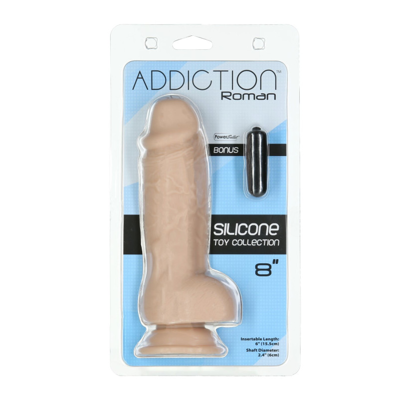 Реалістичний фалоімітатор ADDICTION Roman 8″ Girthy Dong, довжина 22 см, діаметр 6 см Реалістичний фалоімітатор ADDICTION Roman 8″ Girthy Dong, довжина 22 см, діаметр 6 см