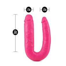 Подвійний фалоімітатор Blush Big As Fuk 18Inch Double Headed Cock Рожевий