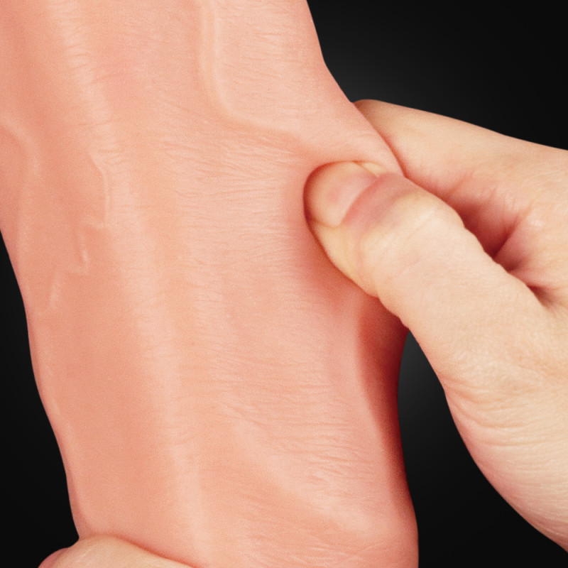 Фаллоимитатор LoveToy Dual-Layered Silicone Cock 12 Flesh 453 Фаллоимитатор LoveToy Dual-Layered Silicone Cock 12 Flesh 453