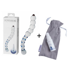 Стеклянный фаллоимитатор StRubber JOYRIDE Premium GlassiX Set 05