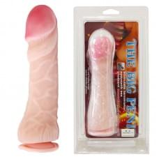 Фалоімітатор без мошонки LyBaile Solid penis dong suction cup Тілесний