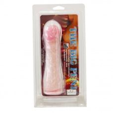 Фалоімітатор без мошонки LyBaile Solid penis dong suction cup Тілесний