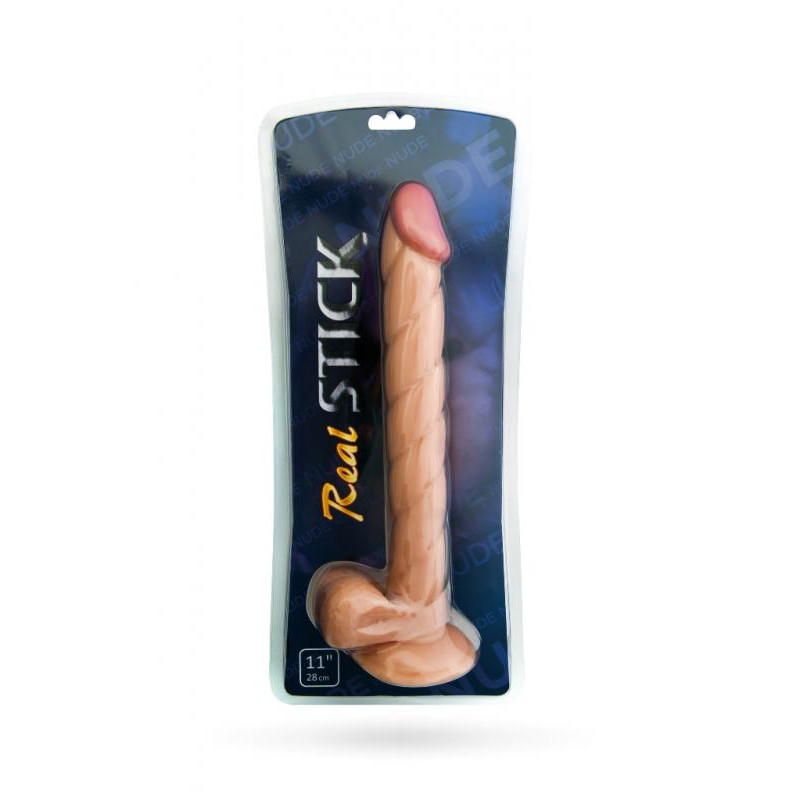Фаллоимитатор Toyfa RealStick Nude 28 см Фаллоимитатор Toyfa RealStick Nude 28 см