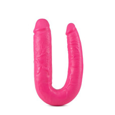 Двойной фаллоимитатор Blush Big As Fuk 18Inch Double Headed Cock Розовый