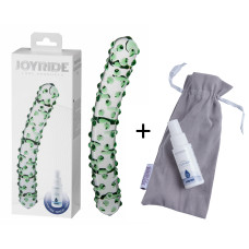 Стеклянный фаллоимитатор StRubber JOYRIDE Premium GlassiX Set 14