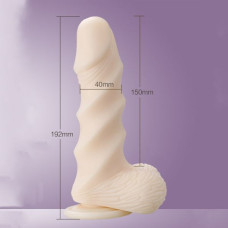 Фалоімітатор Leten Super Muscle Large (19,2 см)