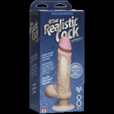 Фалоімітатор Doc Johnson Realistic Cock 8 inch ULTRASKYN Vibrating