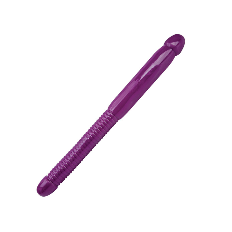 Двойной фаллоимитатор Topco Sales Sex Please! 40х3,56 см Фиолетовый Двойной фаллоимитатор Topco Sales Sex Please! 40х3,56 см Фиолетовый