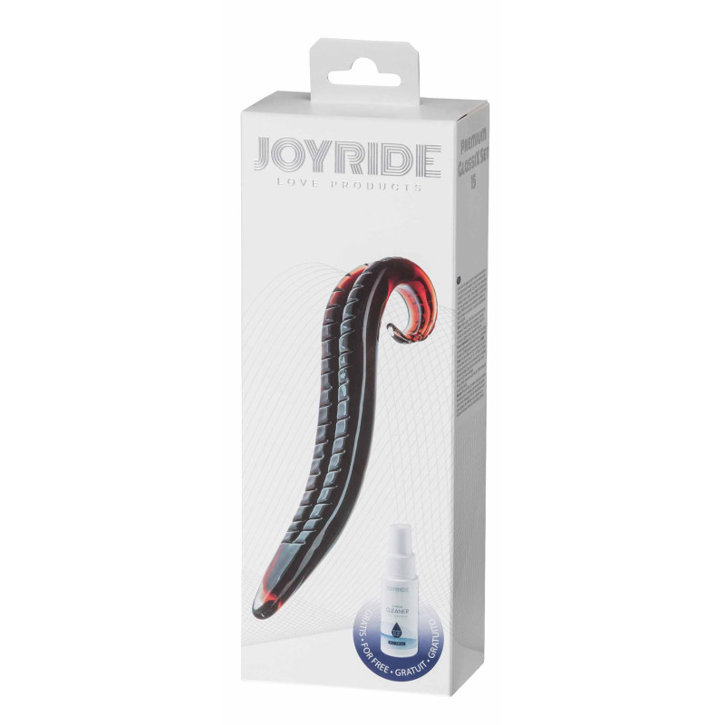 Стеклянный фаллоимитатор StRubber JOYRIDE Premium GlassiX Set 15