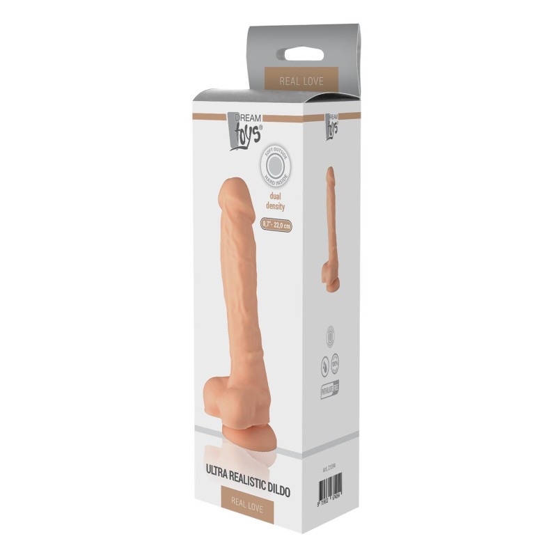 Фаллоимитатор силиконовый Dreamtoys Dual Density Dildo 22 см