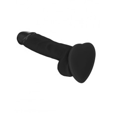 Реалистичный фаллоимитатор Strap-On-Me SOFT REALISTIC DILDO Black - Size S