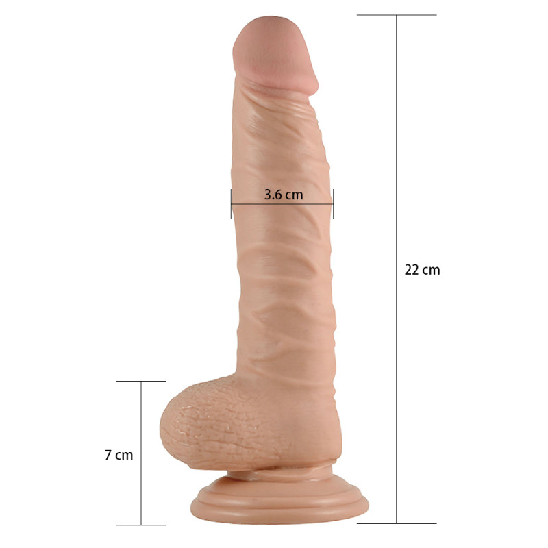 Фалоімітатор LoveToy Real Extreme Dildo 8.5 Фалоімітатор LoveToy Real Extreme Dildo 8.5