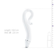 Скляний дилдо Gildo Glass Dildo No. 14, реалістична головка