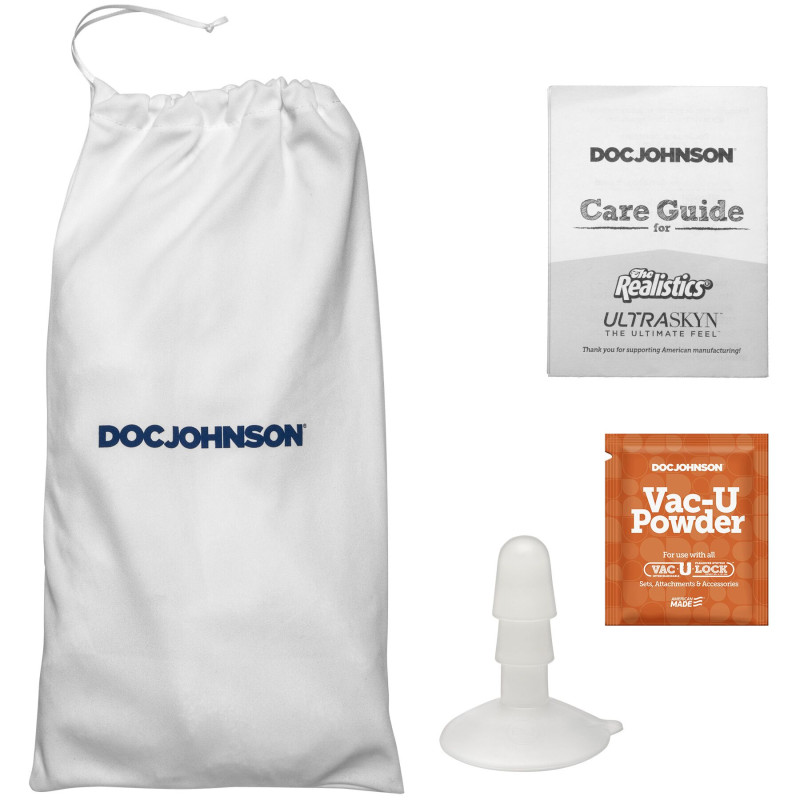 Фаллоимитатор Doc Johnson Signature Cocks – Chad White 8,5 inch UltraSkin Фаллоимитатор Doc Johnson Signature Cocks – Chad White 8,5 inch UltraSkin