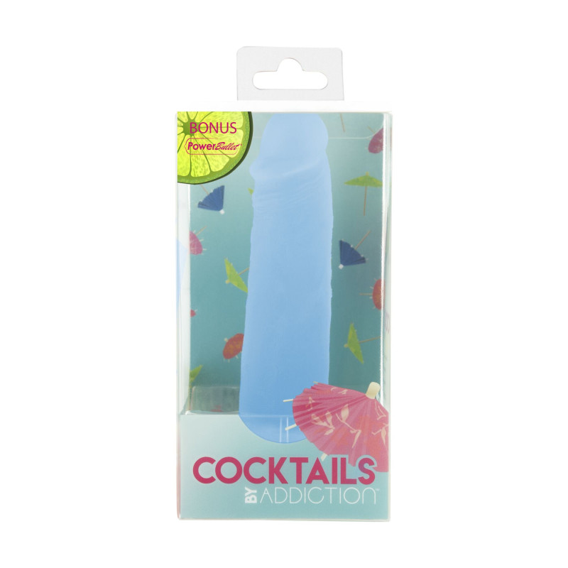 Фаллоимитатор на присоске Cocktails by Addiction – Blue Lagoon Фаллоимитатор на присоске Cocktails by Addiction – Blue Lagoon