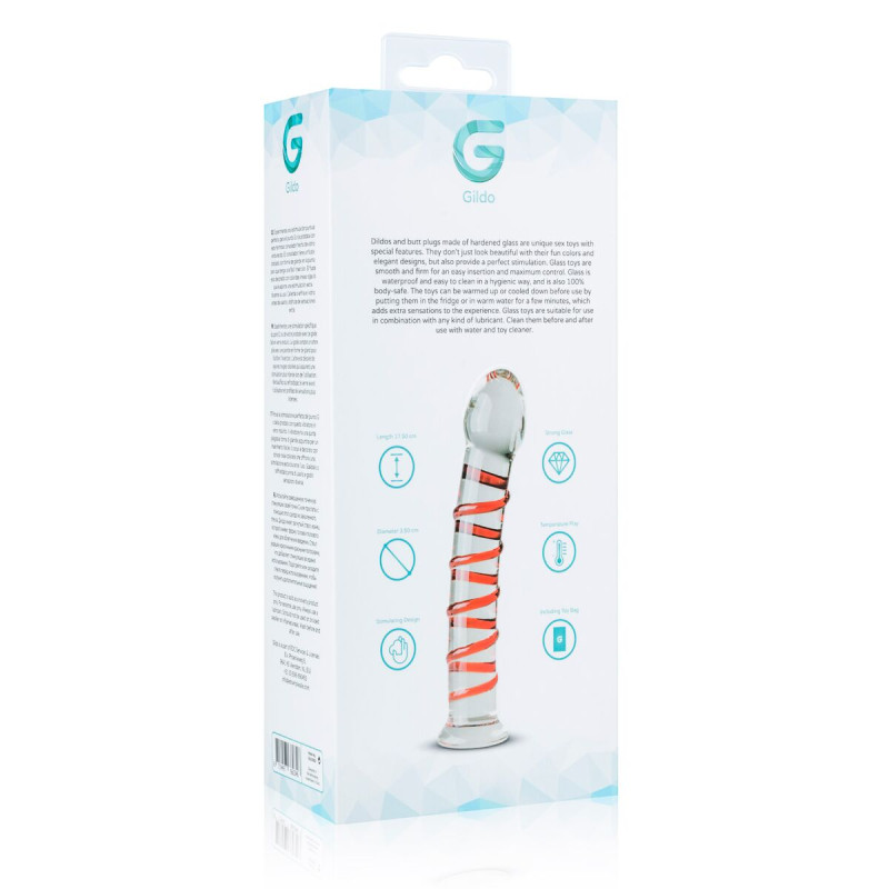 Стеклянный дилдо Gildo Glass Dildo No. 15 Стеклянный дилдо Gildo Glass Dildo No. 15