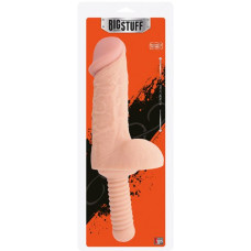 Фалоімітатор Dreamtoys Bigstuff Dong With Handle 9.5 Тілесний