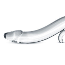 Скляний дилдо Gildo Glass Dildo No. 14, реалістична головка